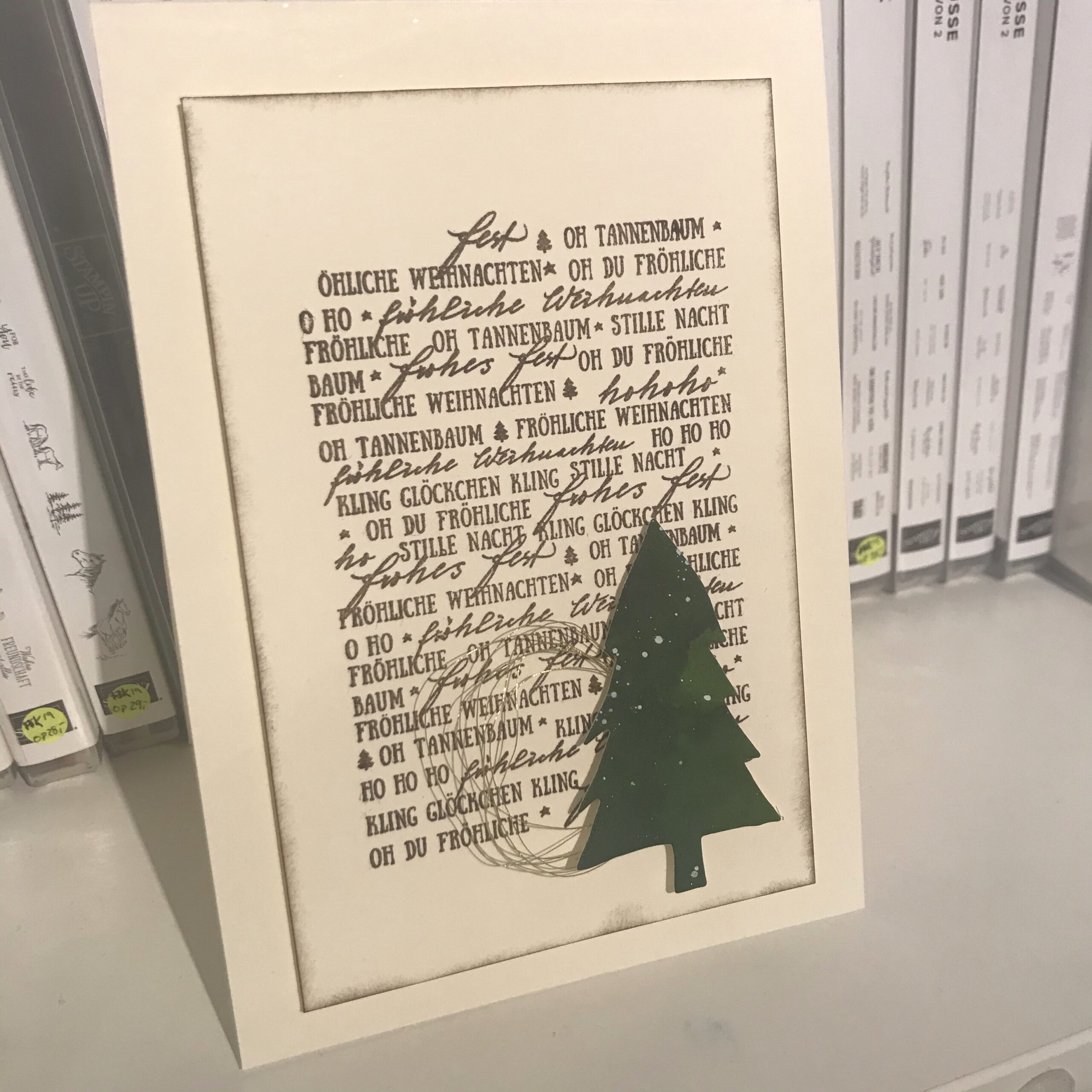 Weihnachtskarten über Weihnachtskarten