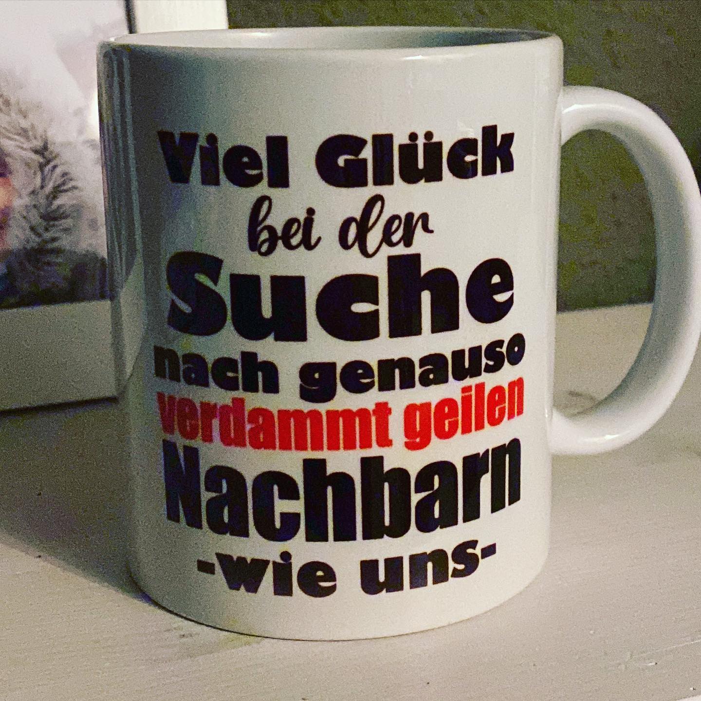 Tasse zum Abschied